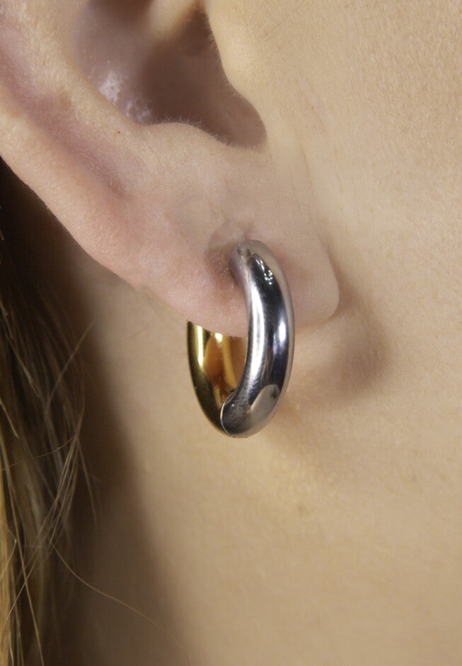 Hendrix Two-Tone Earrings, , alternate image number 2