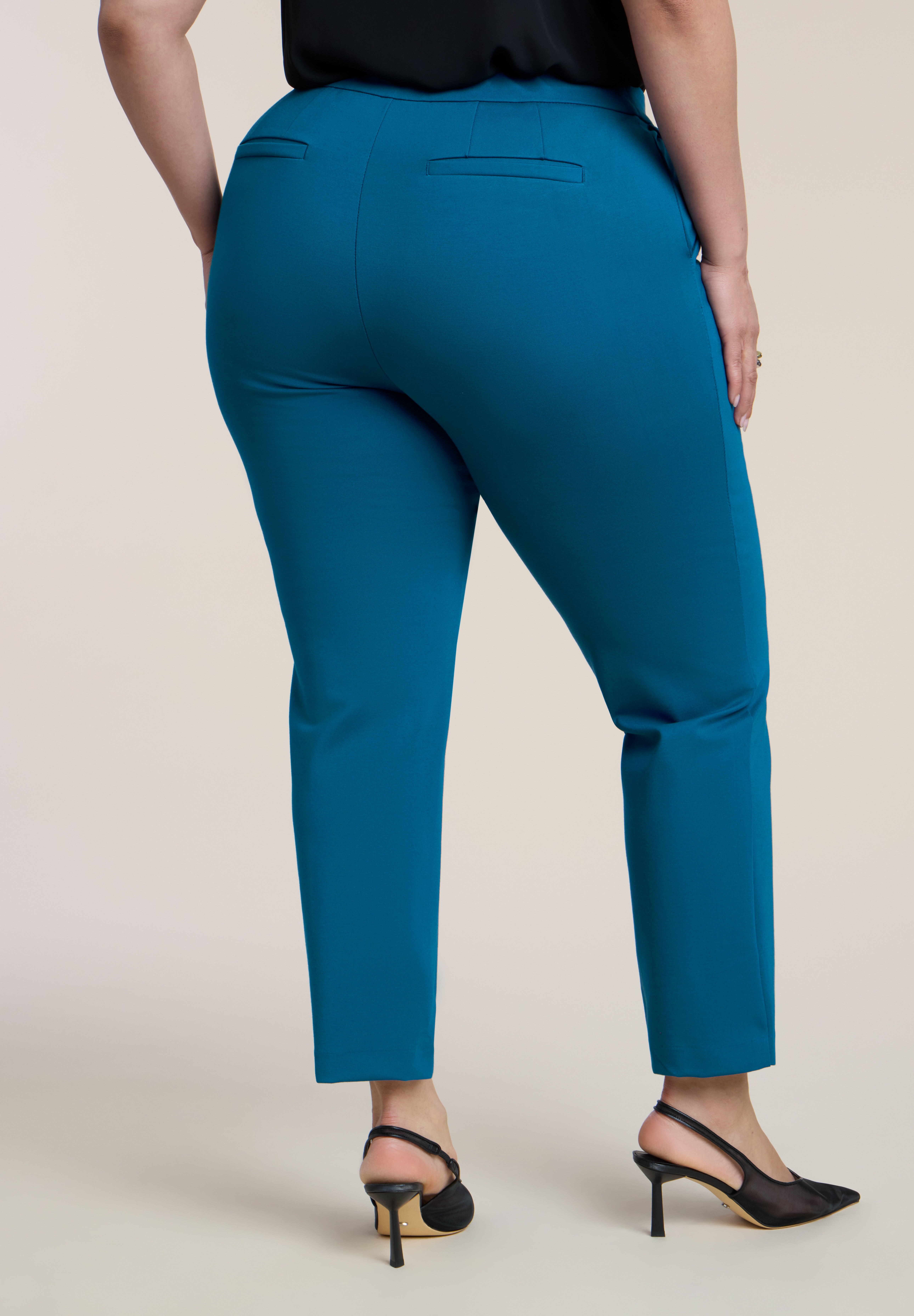 The Ultimate Stretch Slim Leg Pant, MOROCCAN BLUE, alternate image number 2