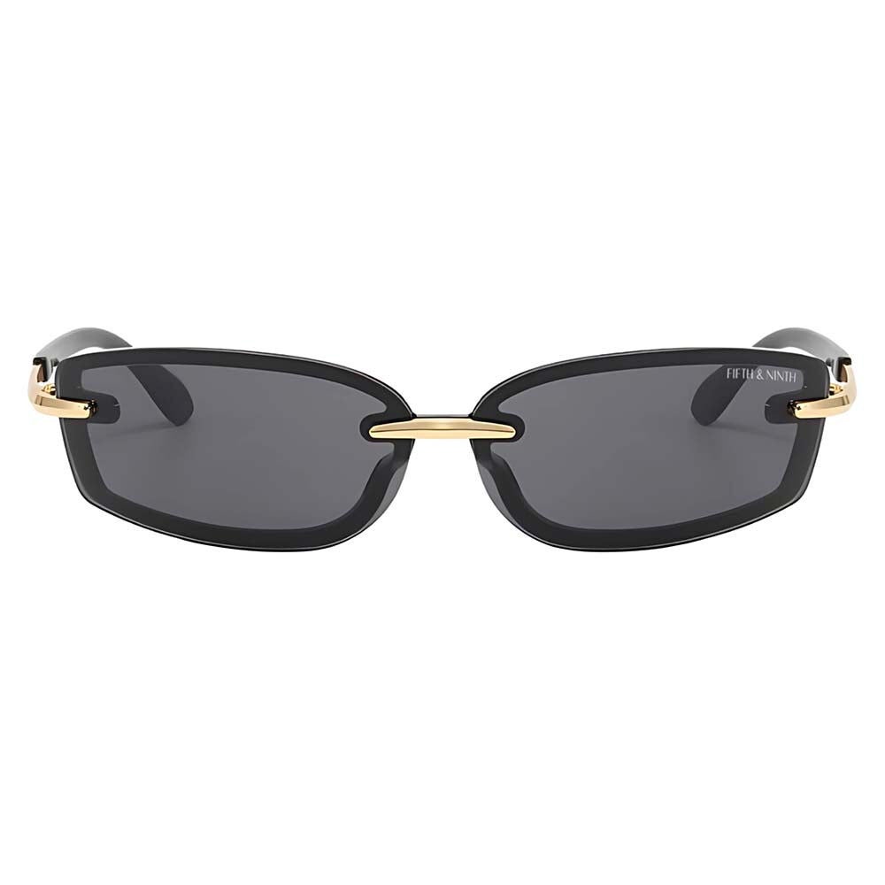 Zuri Sunglasses, BLACK AND GOLD, hi-res image number 0