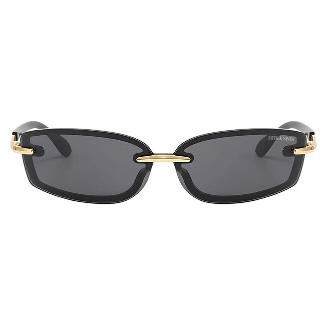 Zuri Sunglasses, BLACK AND GOLD, hi-res image number 0