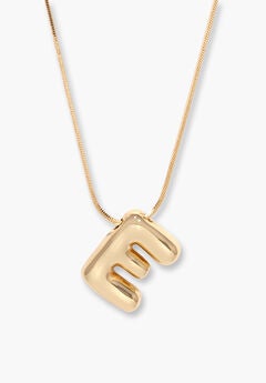 Pippa Bubble Initial Pendant