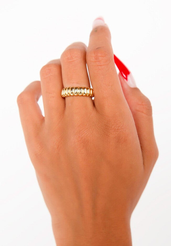 Nixie Ring, GOLD, alternate image number 1