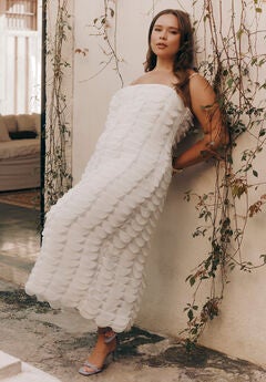 Textured Column Dress