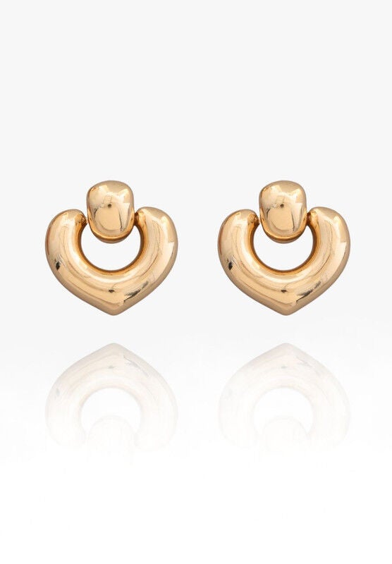 Georgia Earrings, GOLD, hi-res image number 0