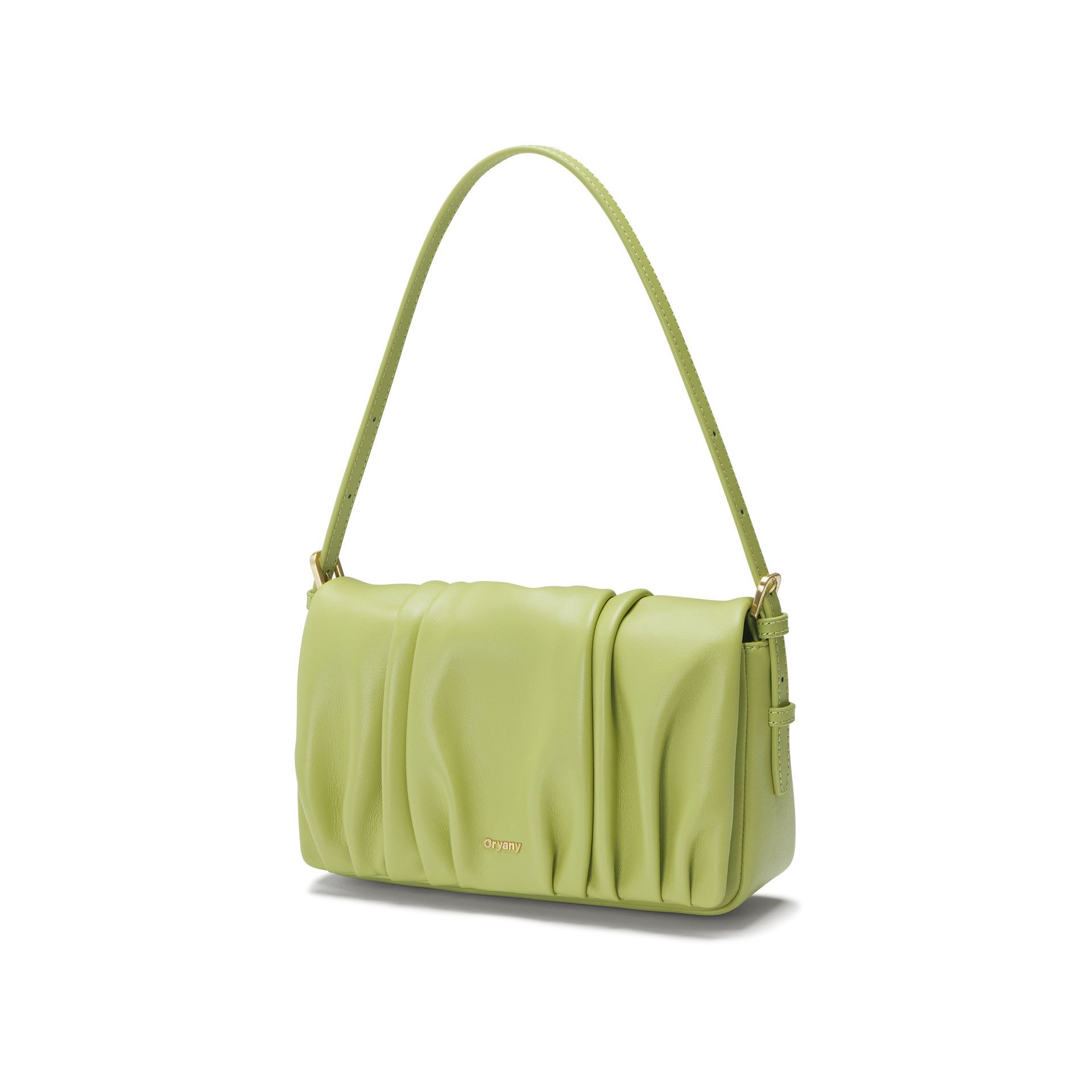 Bell Shoulder Medium Crossbody, SWEET GREEN, alternate image number 1