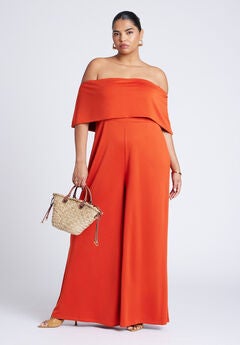 Off Shoulder Jumpsuit