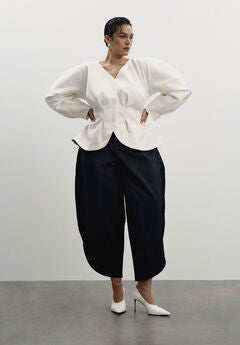 Crescent Moon Split-Leg Pant