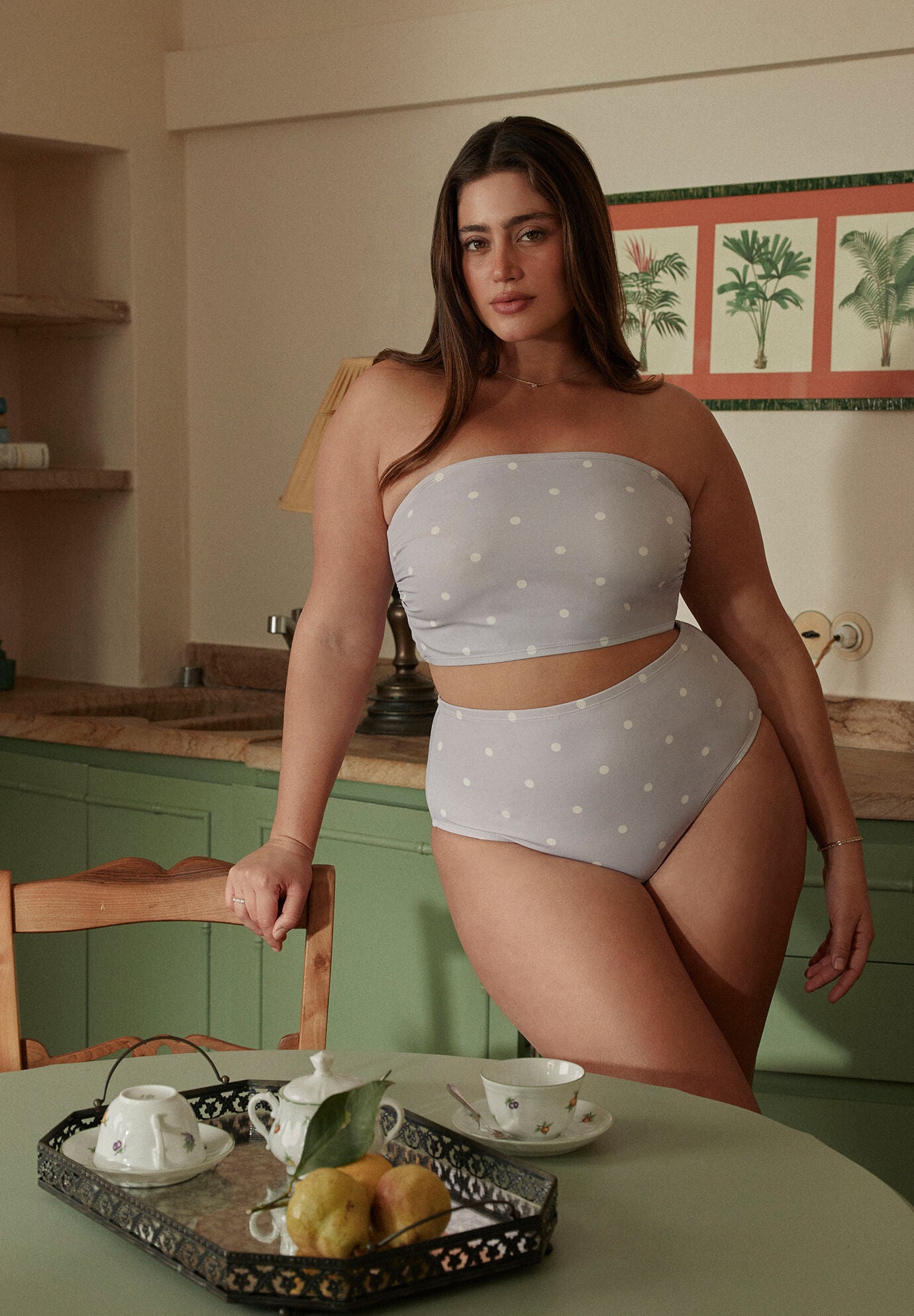 High Waisted Bikini Bottom