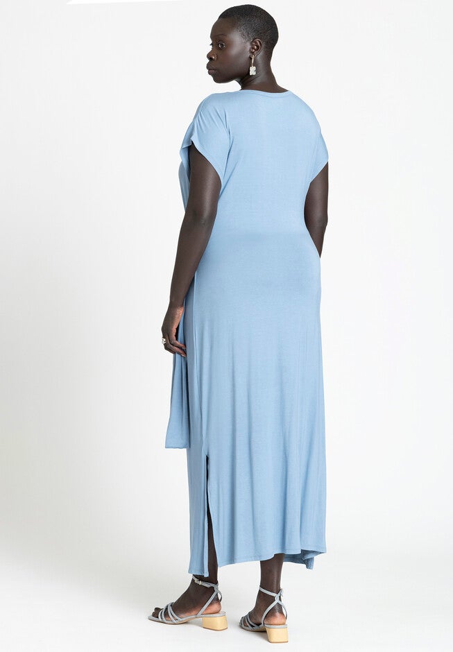 Easy Tee Dress, BLUE SHADOW, on-hover image number 1