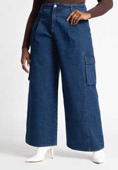 Wide Leg Cargo Jean