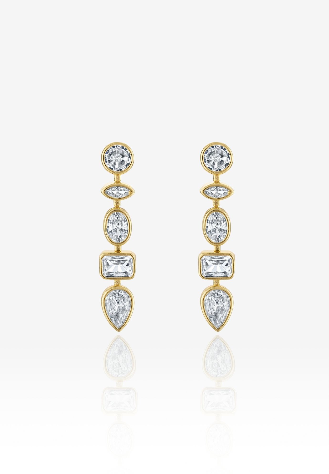 The Vic Earrings, GOLD, hi-res image number 0