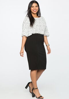 Plus Size Stretchy Skirts