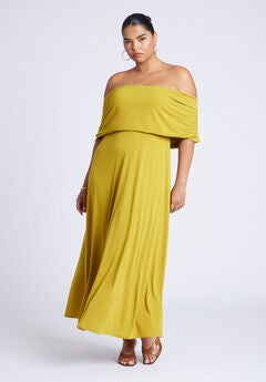 Off The Shoulder Maxi Dress