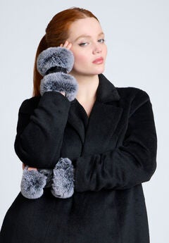 Gloves With Novelty Trim