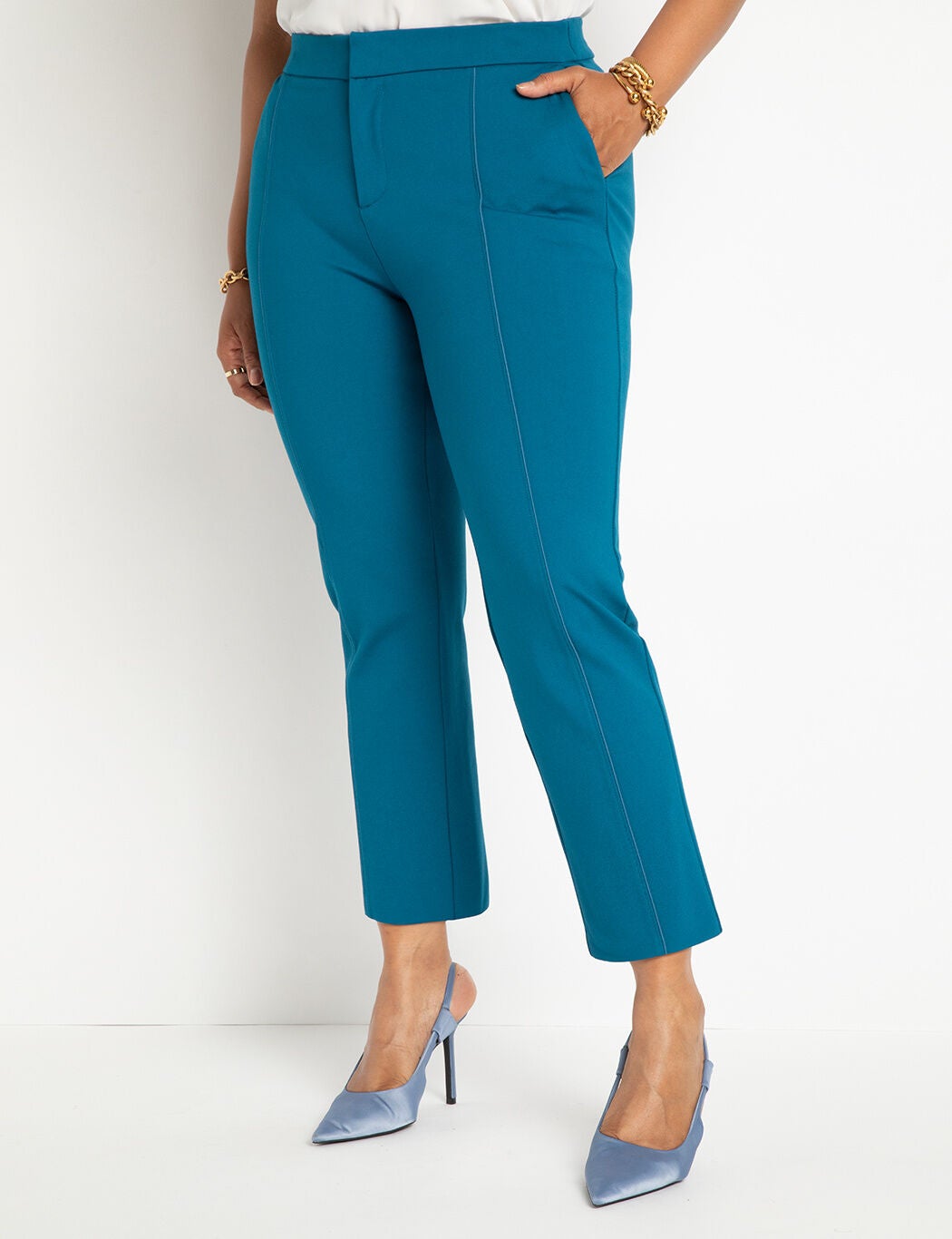 The Ultimate Stretch Slim Leg Pant, MOROCCAN BLUE, on-hover image number 1
