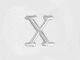 Madeline Silver Initial Pendant, X, alternate image number 1