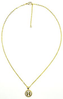 Lustre Initial Necklace