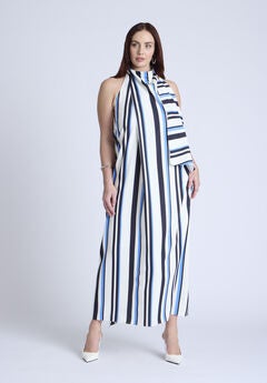 High Neck Maxi Dress