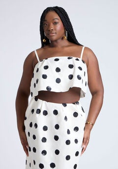 Cropped Bubble Top