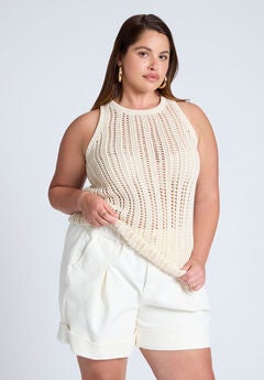 Crochet Knitted Tank