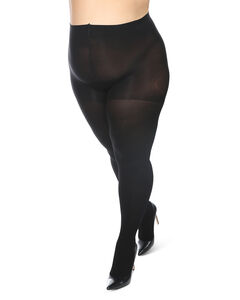 Memoi Rib Opaque Control Top Tights