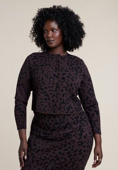 Intarsia Cardigan