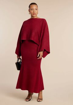 Plus Size Red Skirts