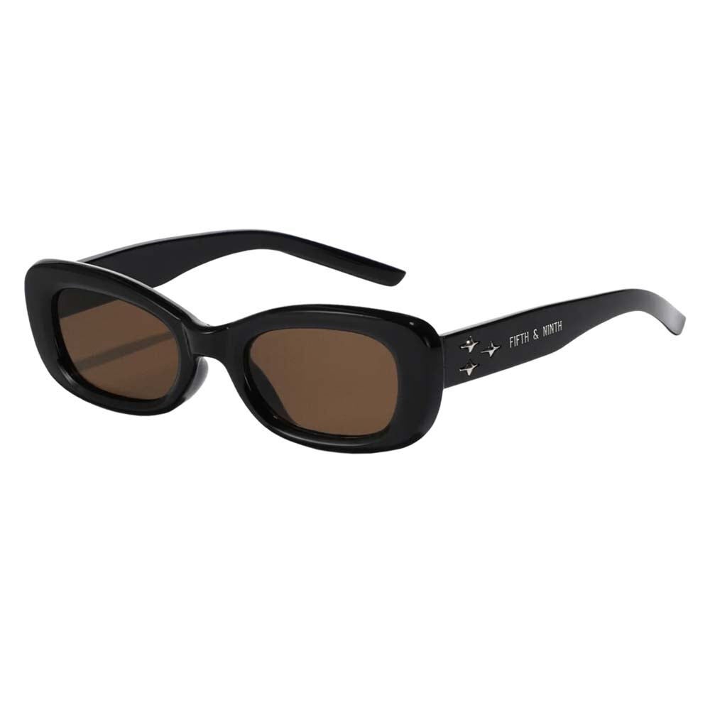 Anya Polarized Sunglasses, BLACK BROWN, alternate image number 1