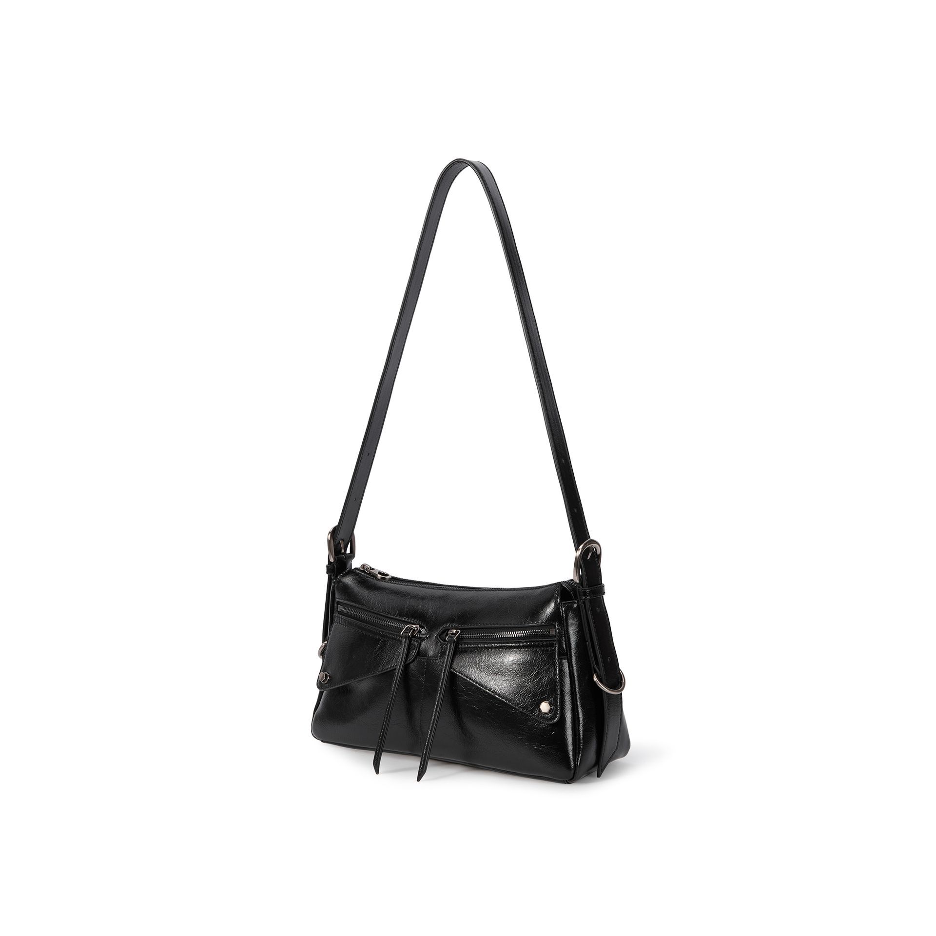 Moto Shoulder, BLACK, alternate image number 2