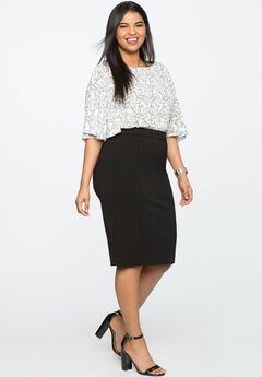 The Ultimate Stretch Pencil Skirt