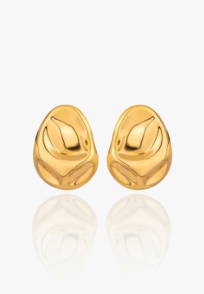 Gina Earrings, GOLD, hi-res image number 0