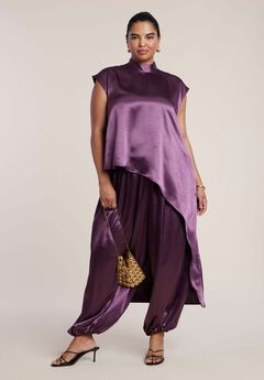 Satin Balloon Pant