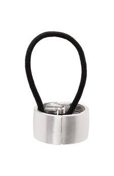 Brushed Metal Cuff Pony