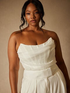 Bridal by ELOQUII Bustier Top