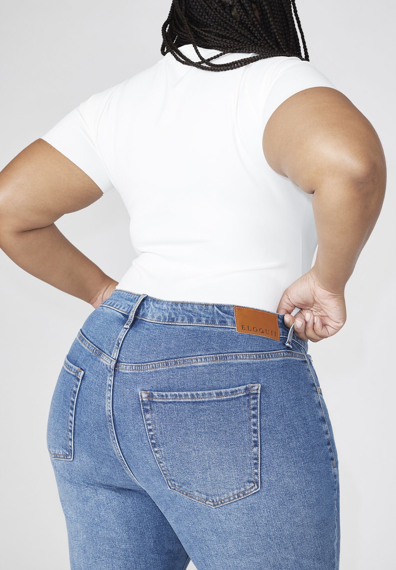 The Flare Leg Jean, MEDIUM WASH DENIM, alternate image number 3