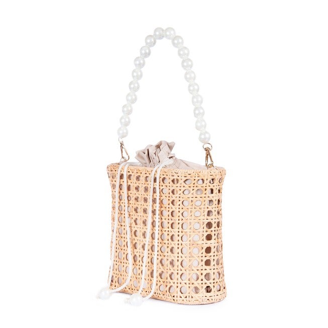 Amalfi Small Satchel, NATURAL PEARL, on-hover image number null