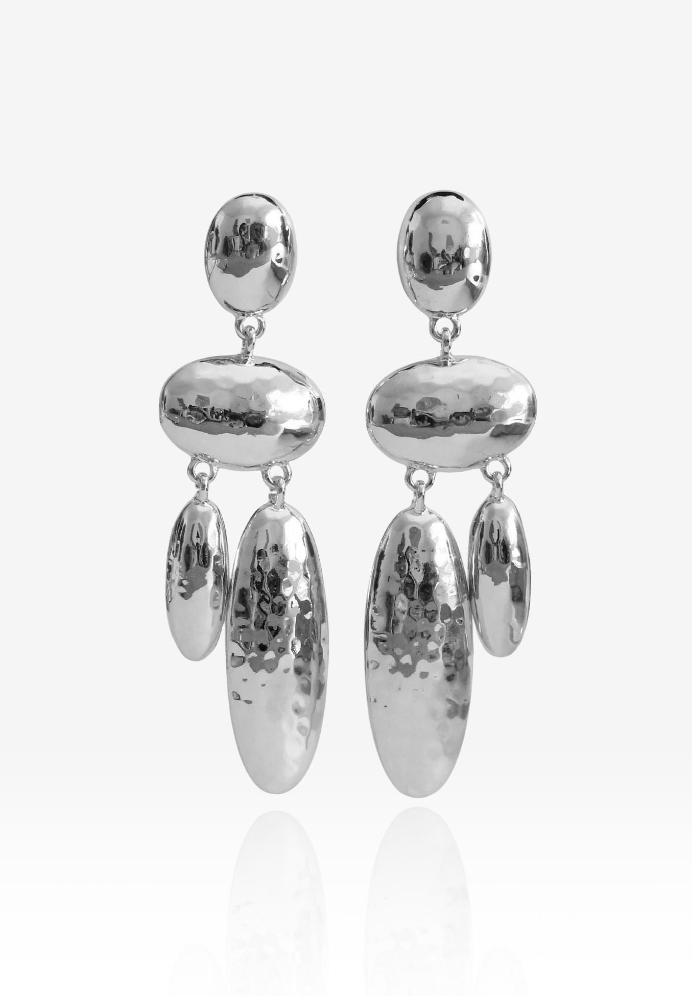 Brielle Silver Earrings, SILVER, hi-res image number 0