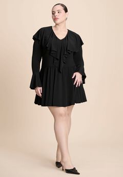 Flounce Mini Dress