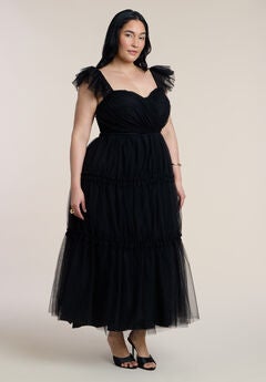 Plus Size Black Prom Dresses