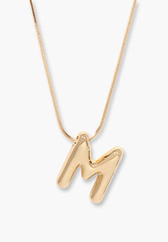 Pippa Bubble Initial Pendant