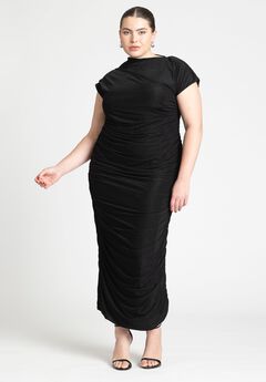 Draped Asym Dress