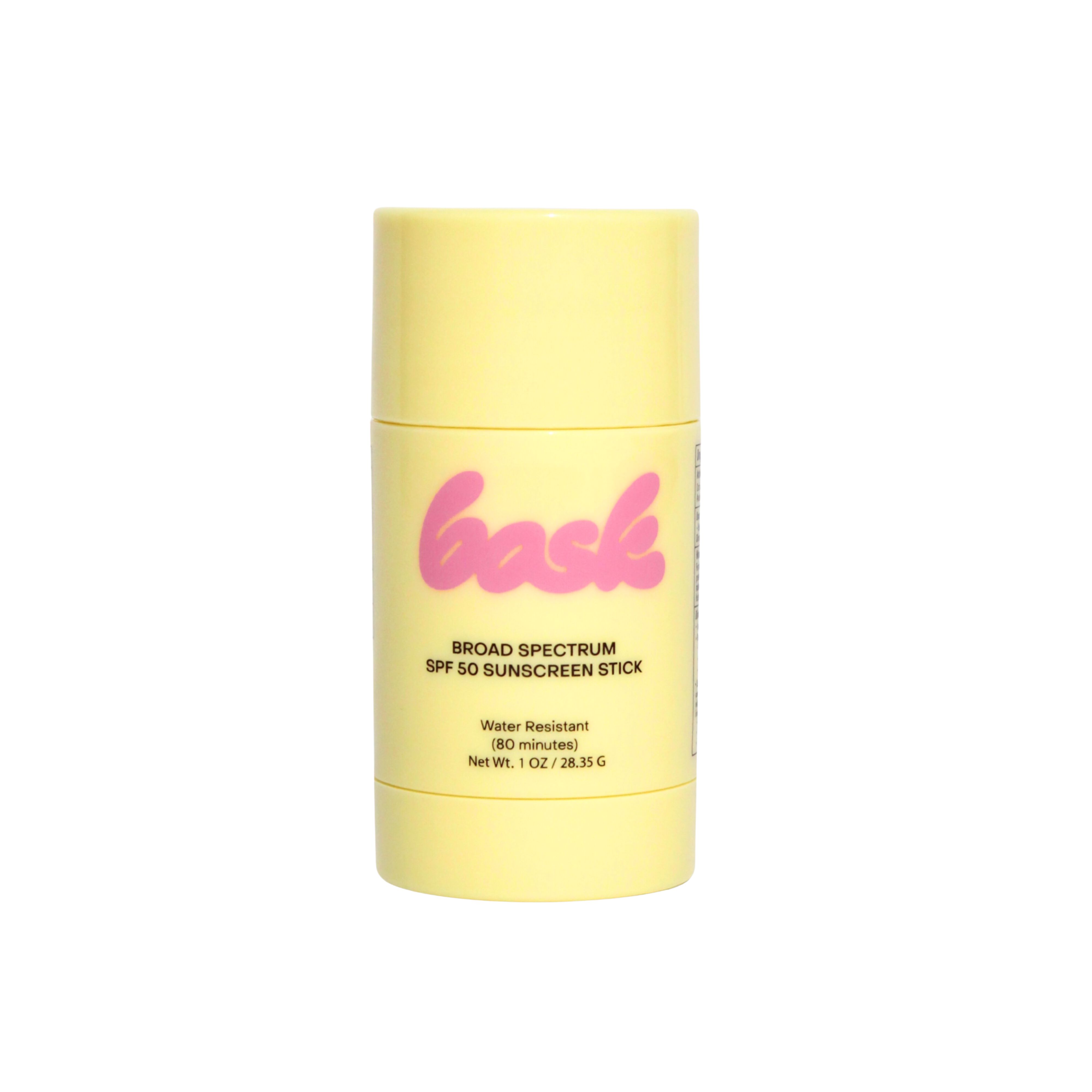 Bask SPF 50 Sunscreen Stick - Fragrance Free, YELLOW, hi-res image number 0