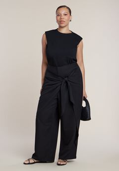 Wrap Detail Trouser