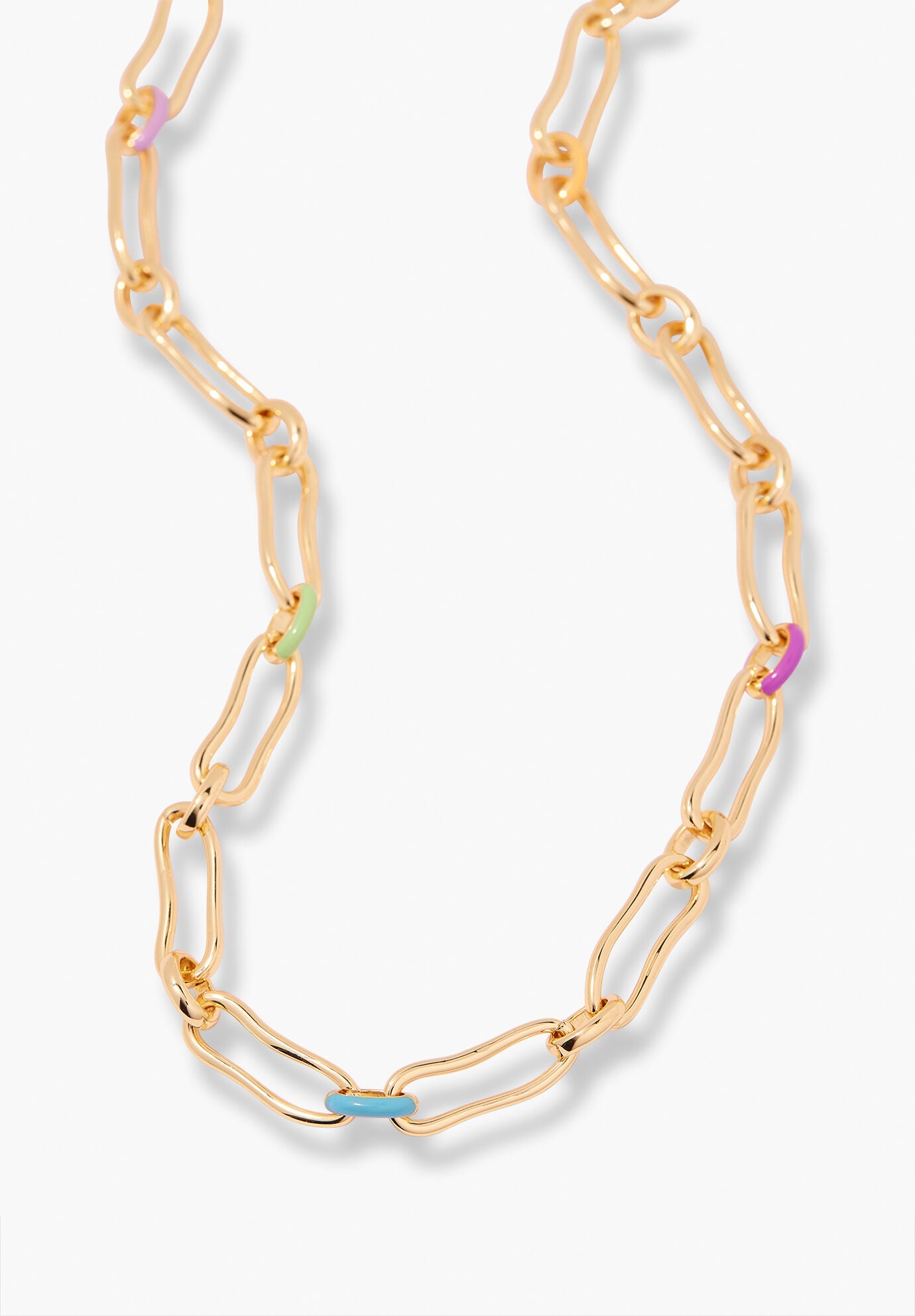 Del Mar Necklace, GOLD, on-hover image number 1
