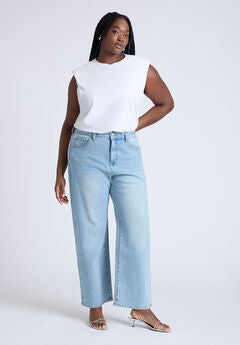 The Sparkle Naomi Straight Leg Jean