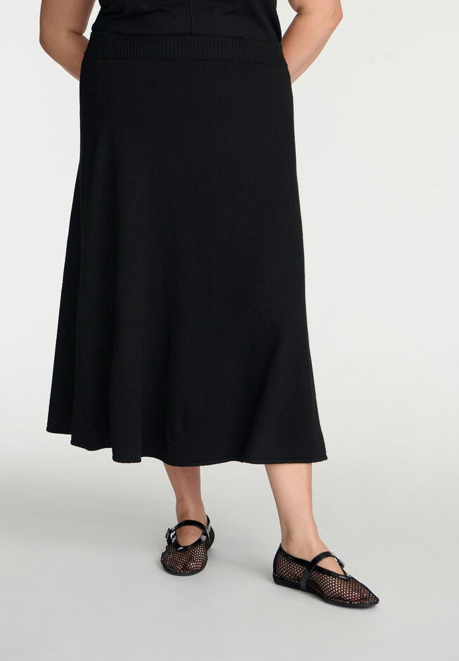Maxi Sweater Skirt, BLACK ONYX, on-hover image number null
