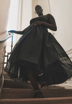Strapless Crinoline Dress