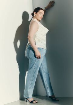Straight Leg Jean With Studs