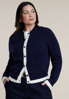 Colorblocked Cardigan
