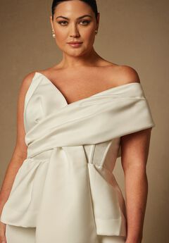 Bridal by ELOQUII Sculptural Top